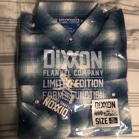 Dixxon JCT flannel BNIB - Picture 9 of 10